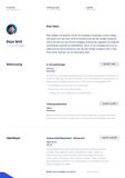 CV Example Project Manager - John Smith